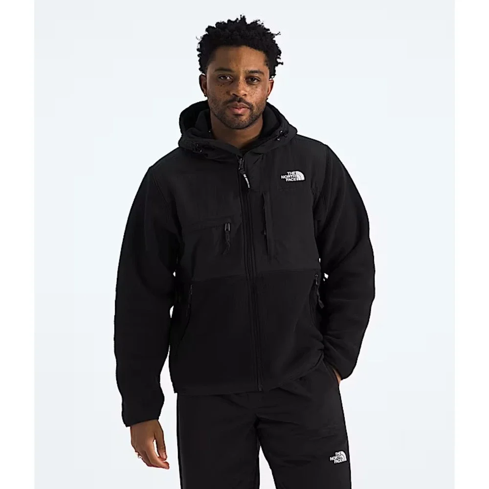 The North Face Retro Denali Hoodie Men's M Fleece Jacket Full Zip Windstopper
